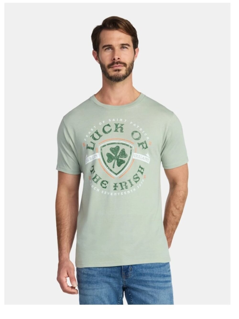 NWT St. Patrick's Day Men's Graphic Tee from Way to Celebrate Size L